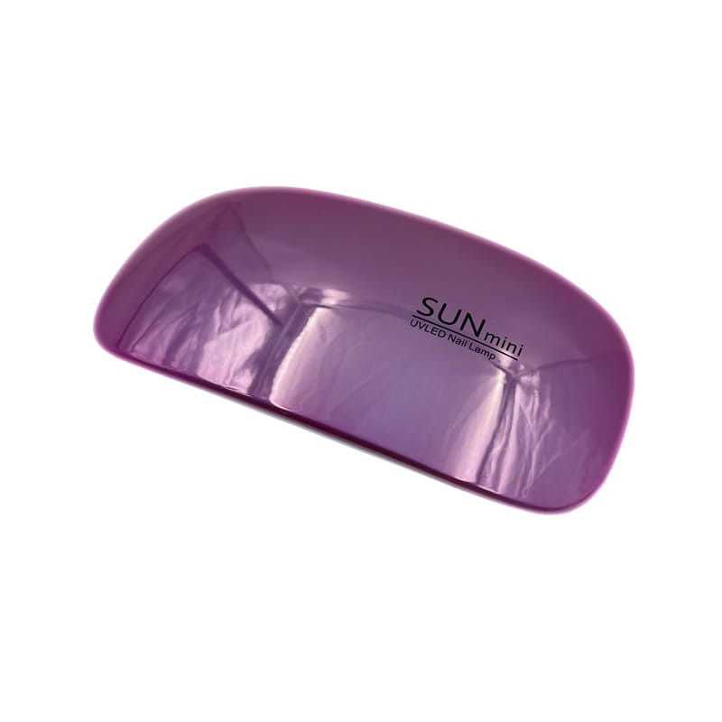 Vista 3 de Mini Lámpara Sun Tornasol UV Para Uñas - MINI LAMPARA SUN TORNASOL UV PARA UÑAS: FUCSIA CROMADO